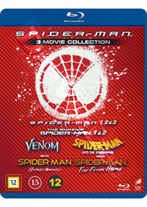 Spider-Man 9 Films Collection - 9-Disc Set (Blu-Ray)